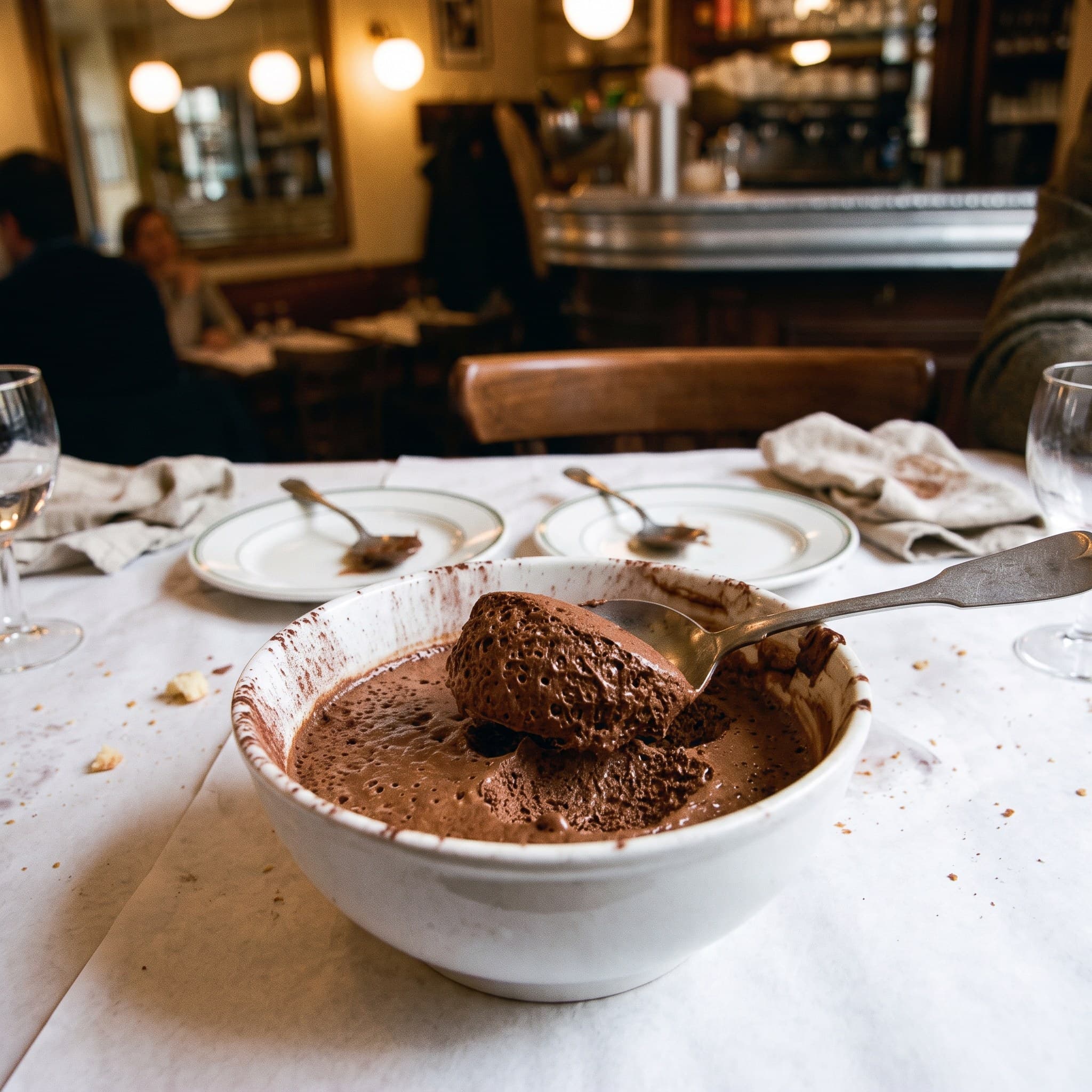 Mousse au chocolat noir