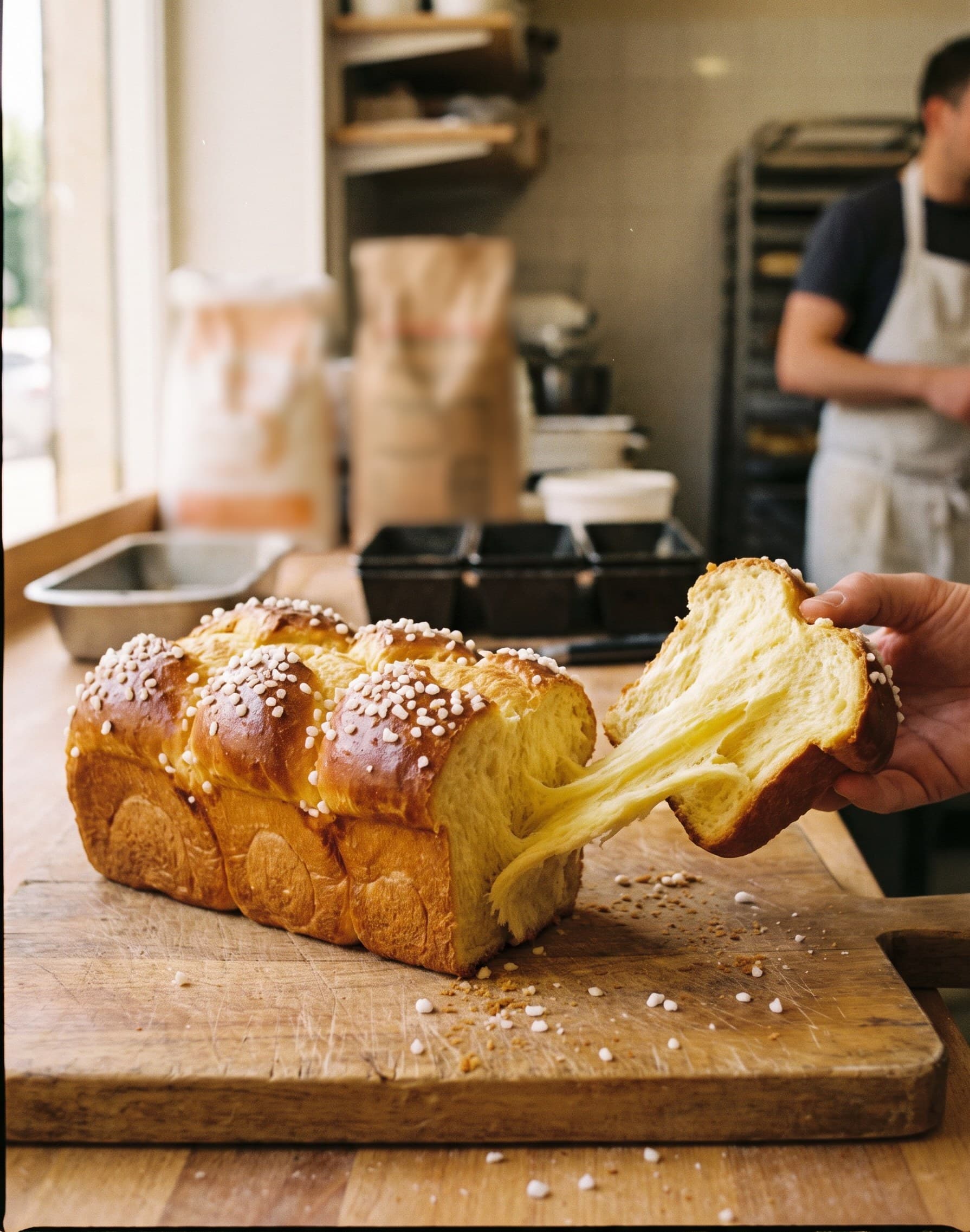 Brioche tressée à partager